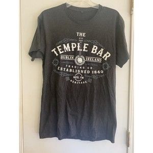 THE TEMPLE BAR DUBLIN IRELAND IRISH DIVE BAR SHIRT SMALL